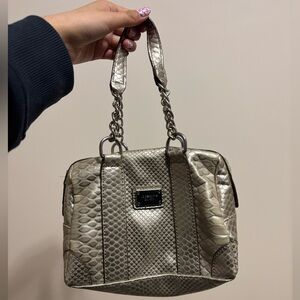 Designer Metallic Gold Handbag